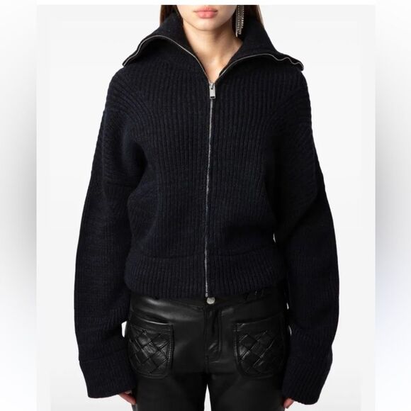 Zadig & Voltaire Attila Jacket NWOT Size M/L - Picture 5 of 16